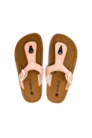 Aris Çocuk Parmak Arası Terlik Pudra 30/35 Pudra