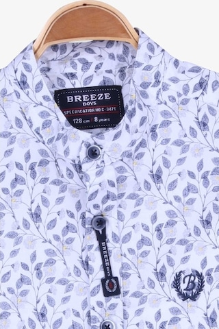 Erkek Çocuk Gömlek Çiçek Desenli Beyaz (8-14 Yaş) (546543176)