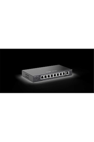 Ruijie -reyee Rg-es209gc-p 8 Port Poe+ 10-100-1000mbps+1port 10-100-1000mbps Yönetilebilir Çelik 120w