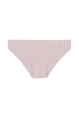 Kadın 3'lü Ajur Slip 11058 Ten - Kahverengi