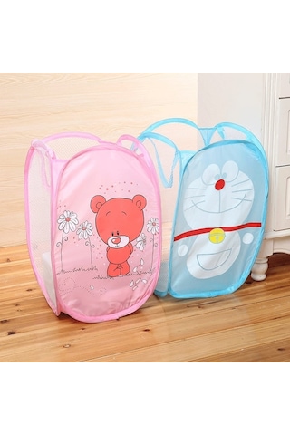 Oyuncak Ve Çamaşır Sepeti - Hayvan Figürlü - Yeni Dev Boy Çok Renkli