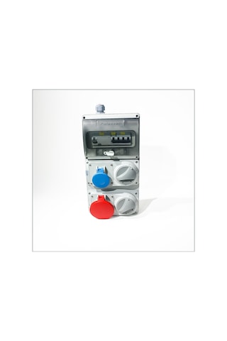 Novsen Ip44 Kombinasyon Panosu 1 Ad. 3x16a, 1ad. 5x32a Kilitli Priz