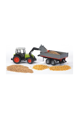 Bruder Traktör-Römork Claas Nectıs 267F Br02112