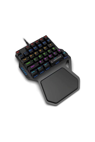 Rampage KB-R77 Usb Kablolu Rainbow Backlight Outemu Blue Switch Mekanik Mini Gaming Q Klavye