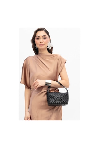 Sisley Kadın Kol Çantası Sly373 Siyah