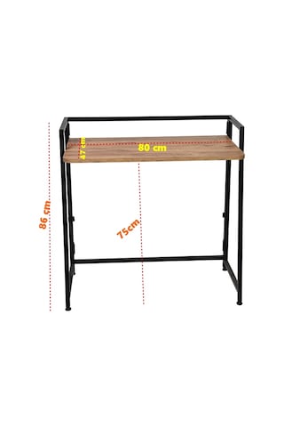 Ankahome Katlanabilir Yer Kaplamaz Çalışma Masası Ar-te 2100 47x80 Beyaz - Gri