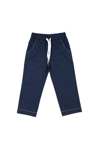 Cebi Baskılı Yazlık Erkek Çocuk Lacivert Pantolon 001