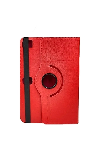 Tab 7l Universal Kancalı Tablet Kılıfı Uyumlu + Nano Ekran Koruyucu + Kalem Kapaklı Kılıf