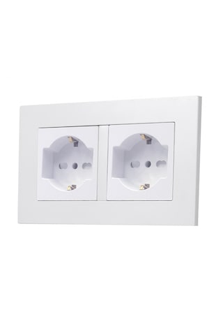 Homyl İtalyan Standardı Duvar Prizi 16a Elektrikli Pc Plakası