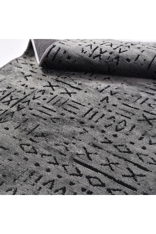 Modern Şönil Kilim Antrasit