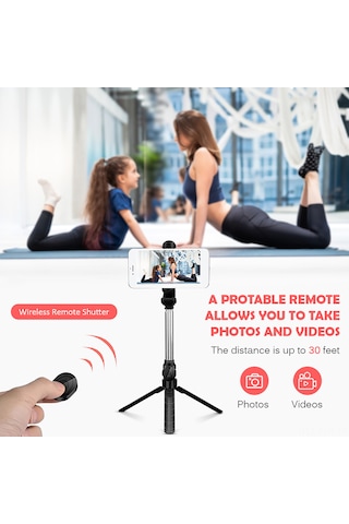 Xindoker Golf Vuruş Hareketlerini Kaydetmek İçin Taşınabilir Telefon Tutucu - Pembe Uzatılabilir, Kablosuz Flaş, 10m Menzil