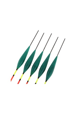 Homyl 5 Adet Kaya Balıkçılık Şamandıra Plastik Yeşil