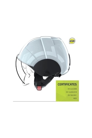İtfaiyeci Kaskı Bareti-yangın Bareti Fire Helmet