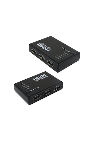 Powermaster 5 Giriş 1 Çıkış Hdmı Toplayıcı Swıtcher