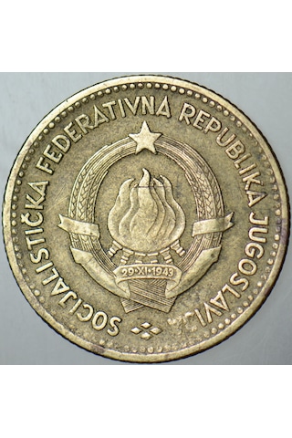 Yugoslavya 10 Dinar 1963 Tito Dönemi. 11600521