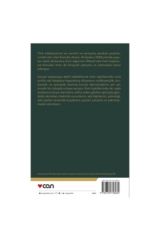 İncir Ağacının Ölümü 9789750758034