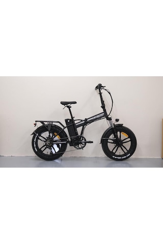 Kron Elektron Zuma 20 Jant Katlanabilir 36 Volt 350 Watt Elektrikli Bisiklet Siyah Siyah