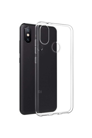 Xiaomi Mi Mix 3 Kilif Seffaf Silikon Hibrit Case 390884968