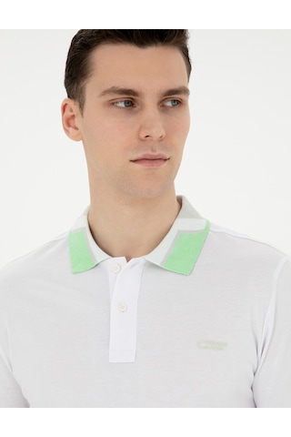 Pierre Cardin Erkek Beyaz Tişört 50285222-vr013 Beyaz