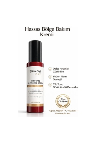İntim Genital Bölge Beyazlatıcı Sıkılaştırıcı Ton Eşitleyici Nemlendirici Bakım Kremi