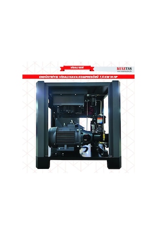 Kuletaş RE-10 Endüstriyel Vidalı Hava Kompresörü 10 Hp