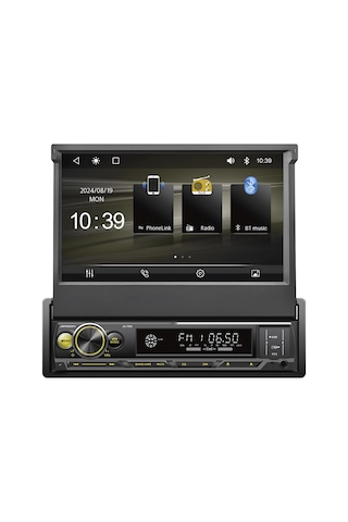 Jameson Js-7050v3-7''hd Ekran-bt5.0-usb-fm-mp3-hızlı Şarz-kablosuz Carplay-4x60w-kamera Hediyeli-yeni Seri İndash Teyp