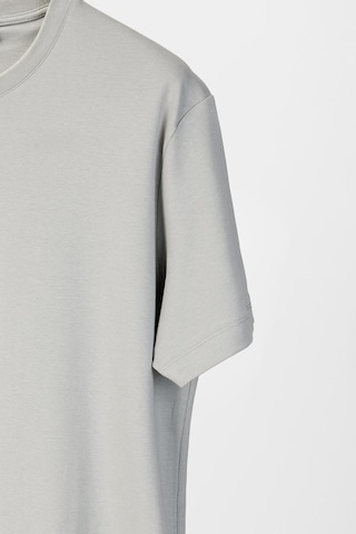 Tudors Unisex Relax Fit Rahat Kesim Yumuşak Dokulu Basic Bisiklet Yaka Gri Tişört-30835-Gri