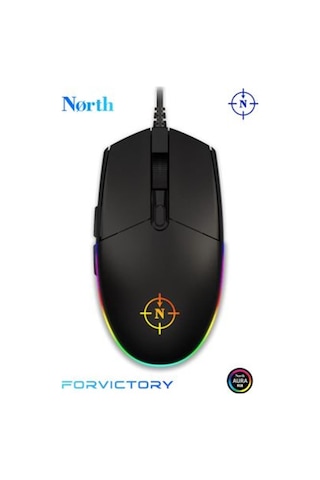 North Combat Rgb Kablolu Oyuncu Mouse Diğer