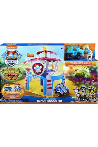 Paw Patrol Dino Rescue Gözetleme Kulesi. 1Figür ve 1 Araç Dahildi