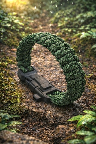 Dağcı Paracord Bileklik Çok Renkli Diğer