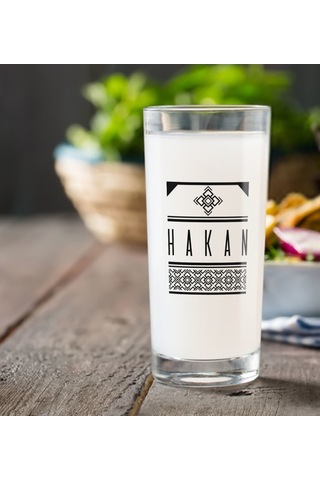Kişiye Özel Renkli Baskılı İsimli Rakı Bardağı-21