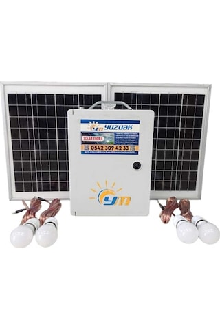 Yüzüak Taşınabilir Solar Sistem Seti