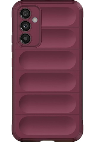 Newface - 695 - Samsung Galaxy Uyumlu A15 4g Kılıf Optimum Silikon - Csmo-tex - - Bordo