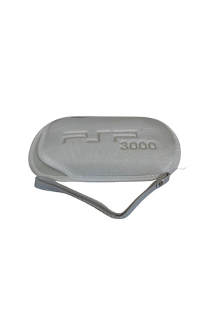 Psp 2000/3000 Soft Çanta Kılıf + Bileklik Beyaz Psp 2000/3000 Uy