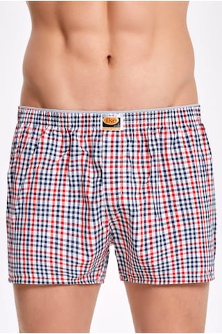 İlke Ilke Erkek Poplin Boxer 002 - 3 Adet Çok Renkli