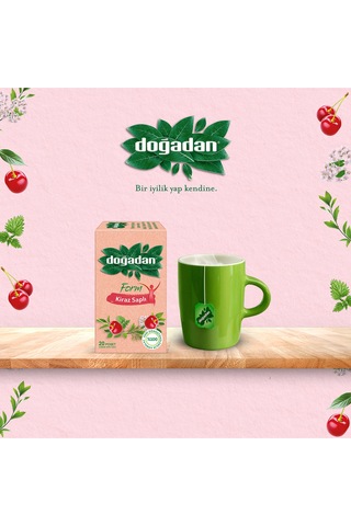 Doğadan Form Kiraz Saplı Karışık Bitki Çayı 20'li