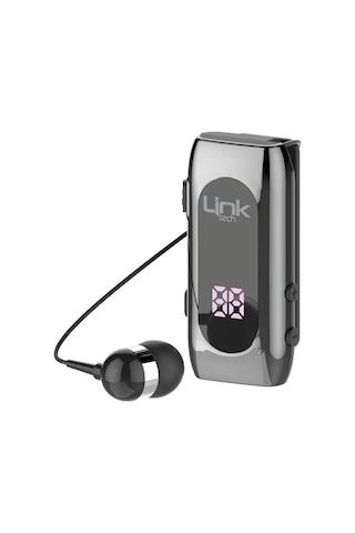 LinkTech V80 Bluetooth Kulaklık Ekranlı Makaralı Titreşimli