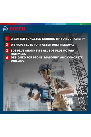 Bosch Sds-plus-1 Kırıcı Delici Matkap Ucu,18 460 Mm, 1 Adet