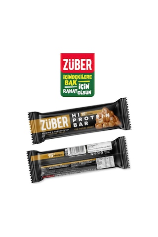 Züber Atıştırmalık Bar 6 Lı Karma Paket / 3 Çeşit