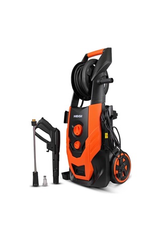 Hegı Yüksek Basınçlı İndüksiyon Motorlu Tekerlekli Araba Yıkama Makinesi 2300w 180 Bar-26640