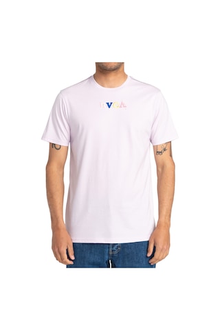 Rvca Rvca Skull Club Erkek Pembe Tişört 742