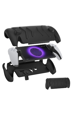 Ps Portal Şok Emici Sert Koruma Kabuğu 360 Derece Koruma, Ayaklı Stand Playstation 5 Portal Uyumlu 1 Adet