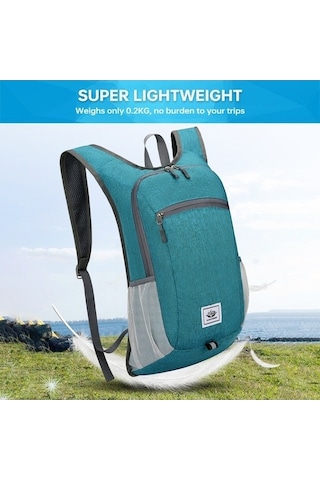 Besthome1 Hafif Katlanabilir Sırt Çantası - Su Geçirmez, Göz Alıcı Tasarım, Outdoor Aktivitelere Uygun Siyah Renk Siyah Siyah