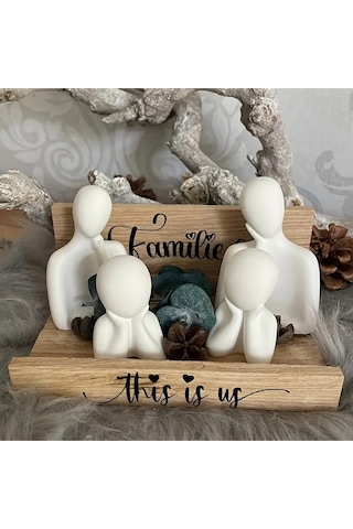 Bernami Biblo Pinterest Dekoratif 4'lü Aile