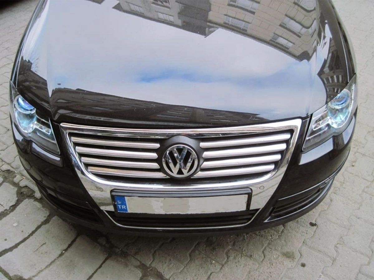 Ueskrom Vw Passat B6 Krom Ön Panjur 8 Parça 2005-2011 Arası P.çelik