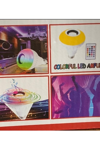 Rgb Bluetooth Hoparlörlü Ampul