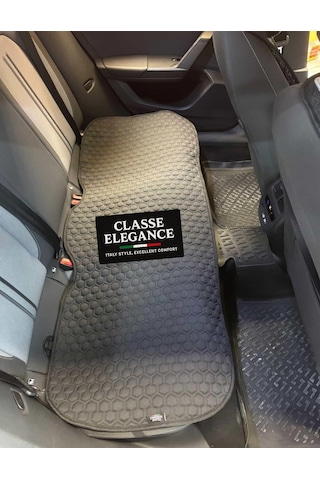 Seat Leon Fr Logolu Oto Koltuk Kılıfı Sırt Destekli Minder Classe Elegance Ön İkili +arka Oturma Set Siyah