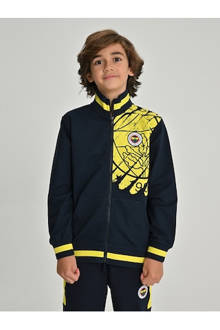 Fenerium Çocuk Trıbun Fırça Logolu Sweat Fb Laci Yeni