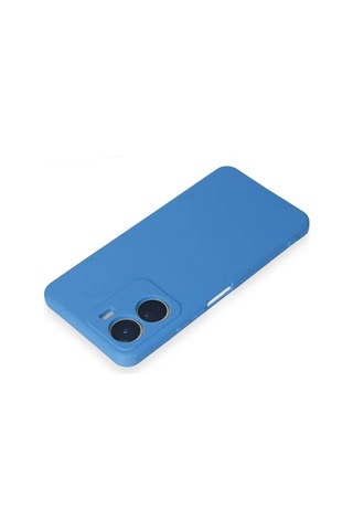 Uryport Vivo Y16 Kılıf First Silikon - Mavi