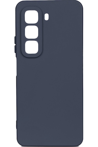 İnfinix Hot 50 4g Kılıf Biye Silikon - Lacivert Lacivert Lacivert